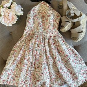 Rodarte for Target Floral Halter Dress. Size 1